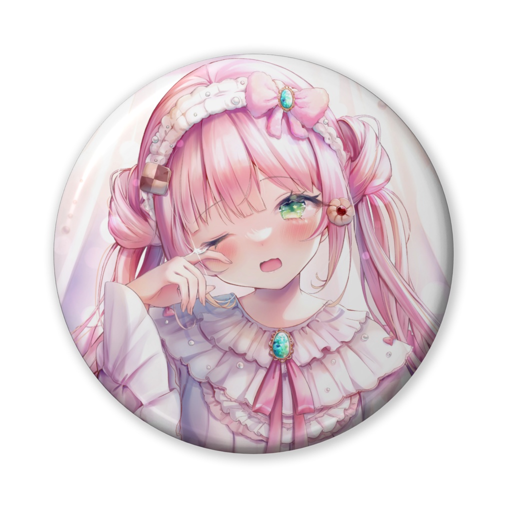 1000人記念グッズ アメリー・カノン - 缶バッジ (56mm) / 1K Celebration Button