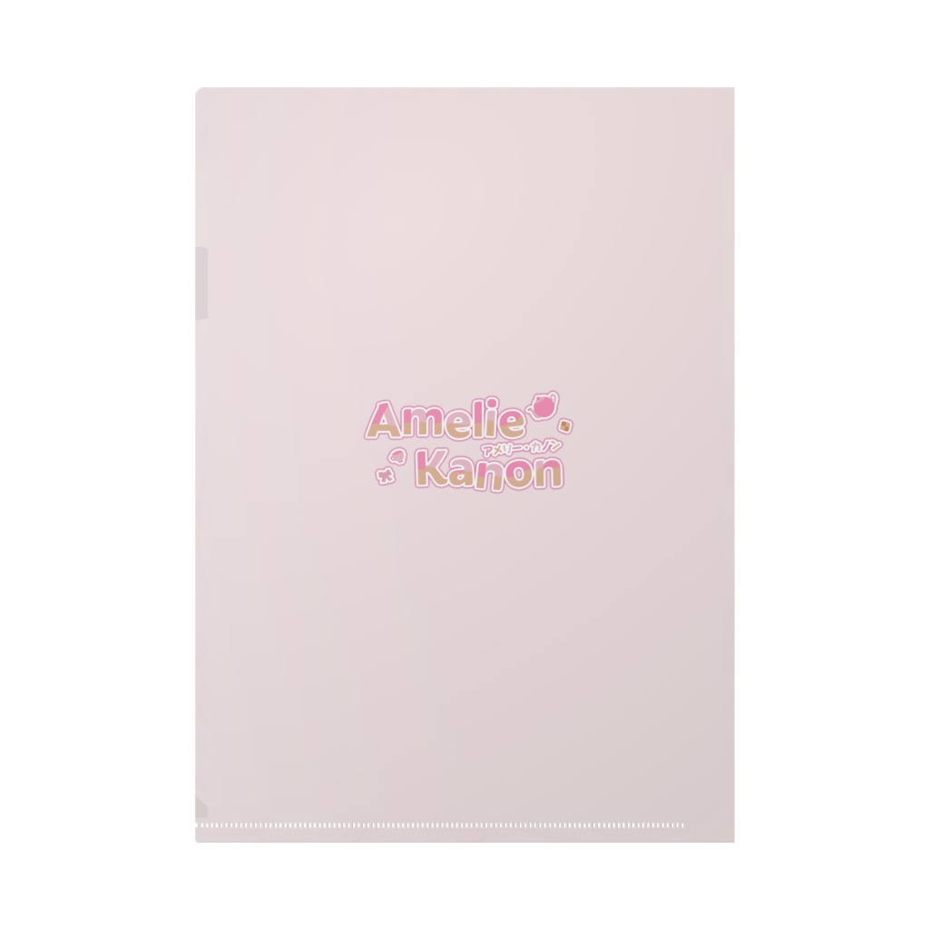 1000人記念グッズ アメリー・カノン - クリアファイル(A4)/ 1K Celebration Clear File Folder