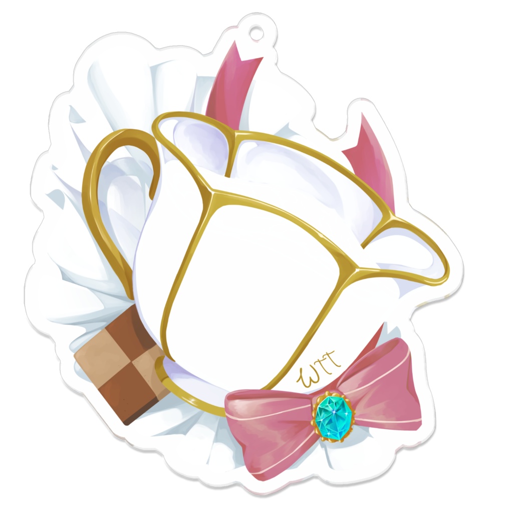 1周年記念 - あめりと紅茶たいむ!アクリルキーホルダー /#AmelieKanon 1st Anniversary - TEAmelieTime Acrylic Keychain