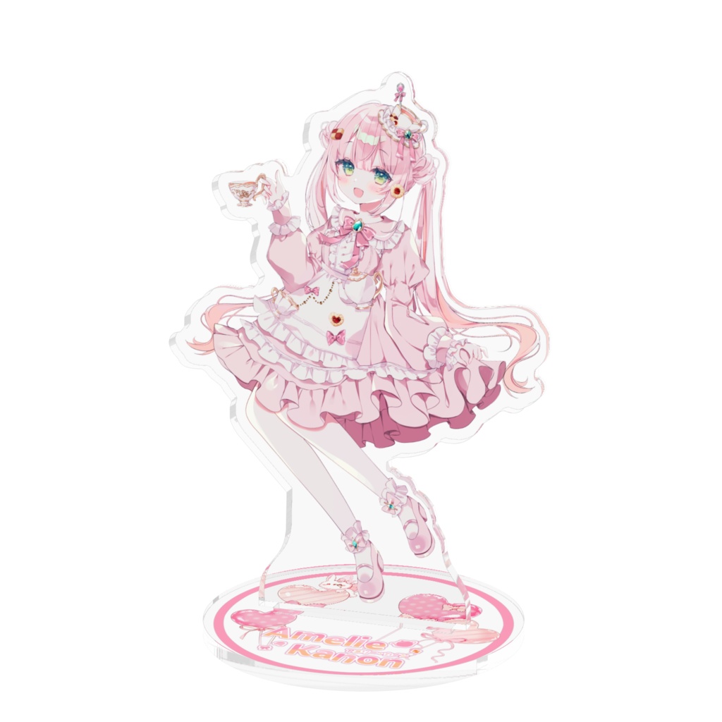 1周年記念 - アクリルフィギュアA (ver. 笑顔) /#AmelieKanon 1st Anniversary - Acrylic Figure A (Smiling ver)