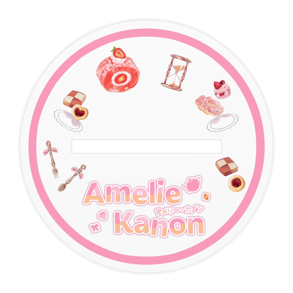 1周年記念 - アクリルフィギュアB (ver. ティーポット) /#AmelieKanon 1st Anniversary - Acrylic Figure B (Teapot ver)