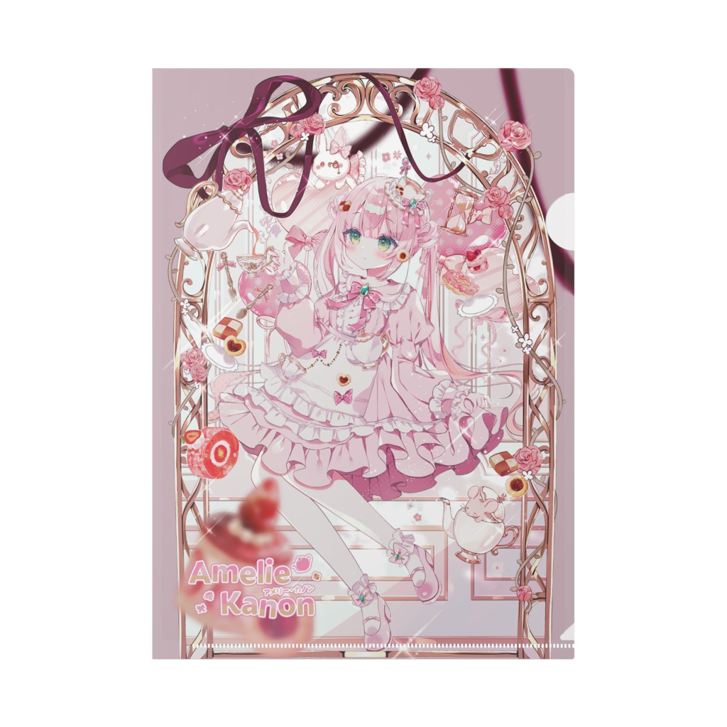 1周年記念 - クリアファイル (A4) /#AmelieKanon 1st Anniversary - Clear File Case (A4)