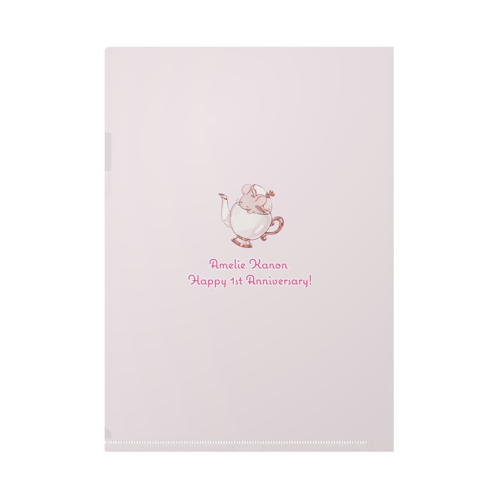 1周年記念 - クリアファイル (A4) /#AmelieKanon 1st Anniversary - Clear File Case (A4)