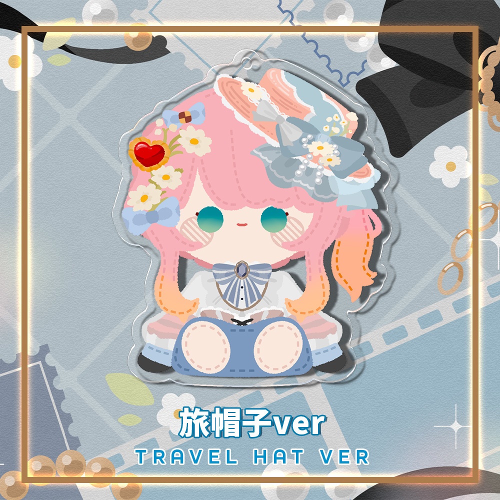 新衣装記念「旅する妖精」アクリルキーホルダー(全2種)/ #AmelieKanon New Outfit - Acrylic Keychain (2 versions)