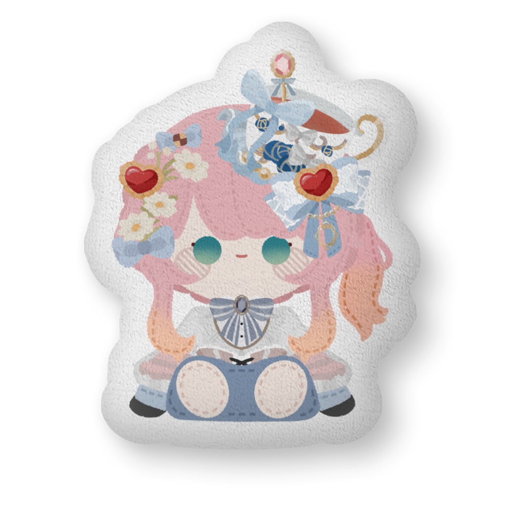 新衣装記念「旅する妖精」ぬいぐるみ風クッション(全2種) / #AmelieKanon New Outfit - Plush Cushion