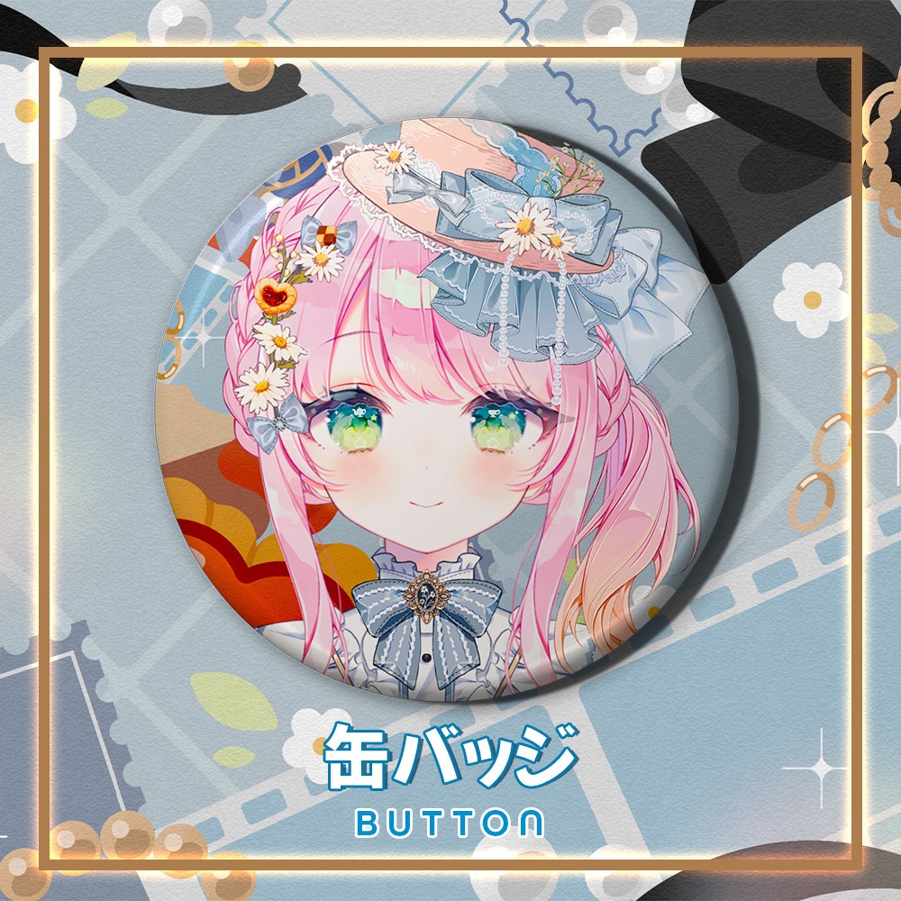 新衣装記念「旅する妖精」缶バッジ / #AmelieKanon New Outfit - Button