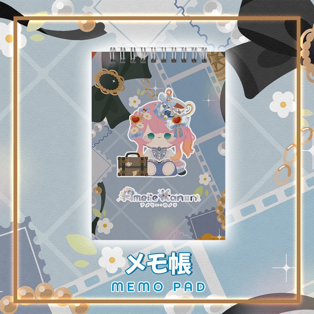 新衣装記念「旅する妖精」メモ帳 / #AmelieKanon New Outfit - Memo Pad