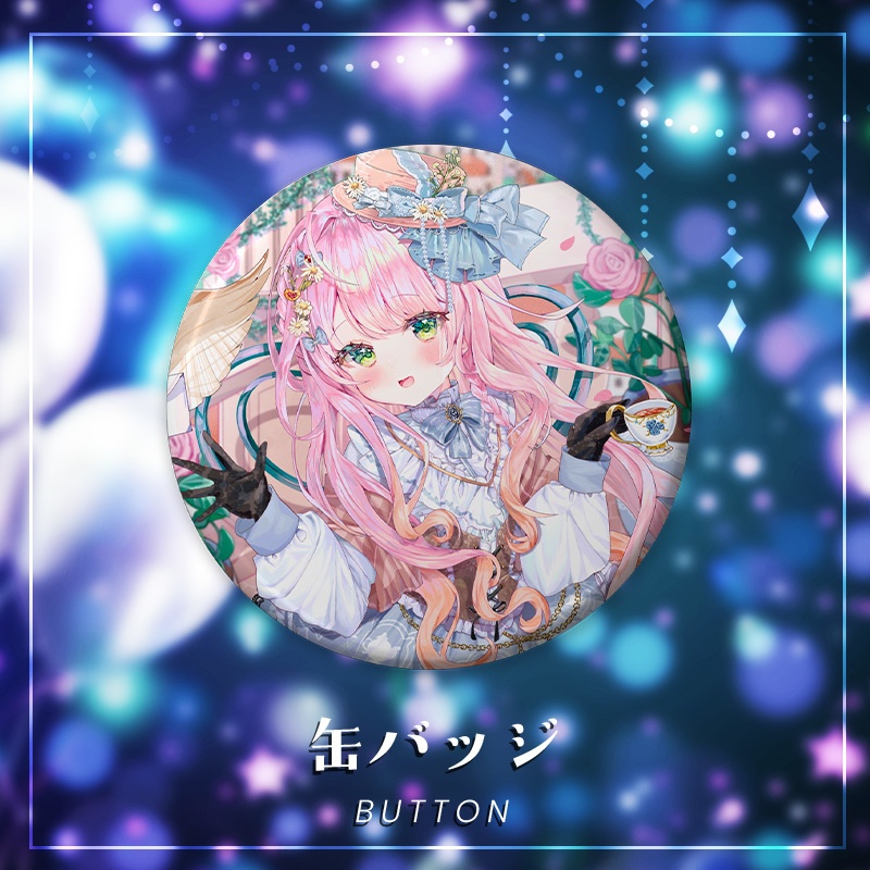 ２周年記念 アメリー・カノン 缶バッジ #AmelieKanon 2nd Anniversary Button