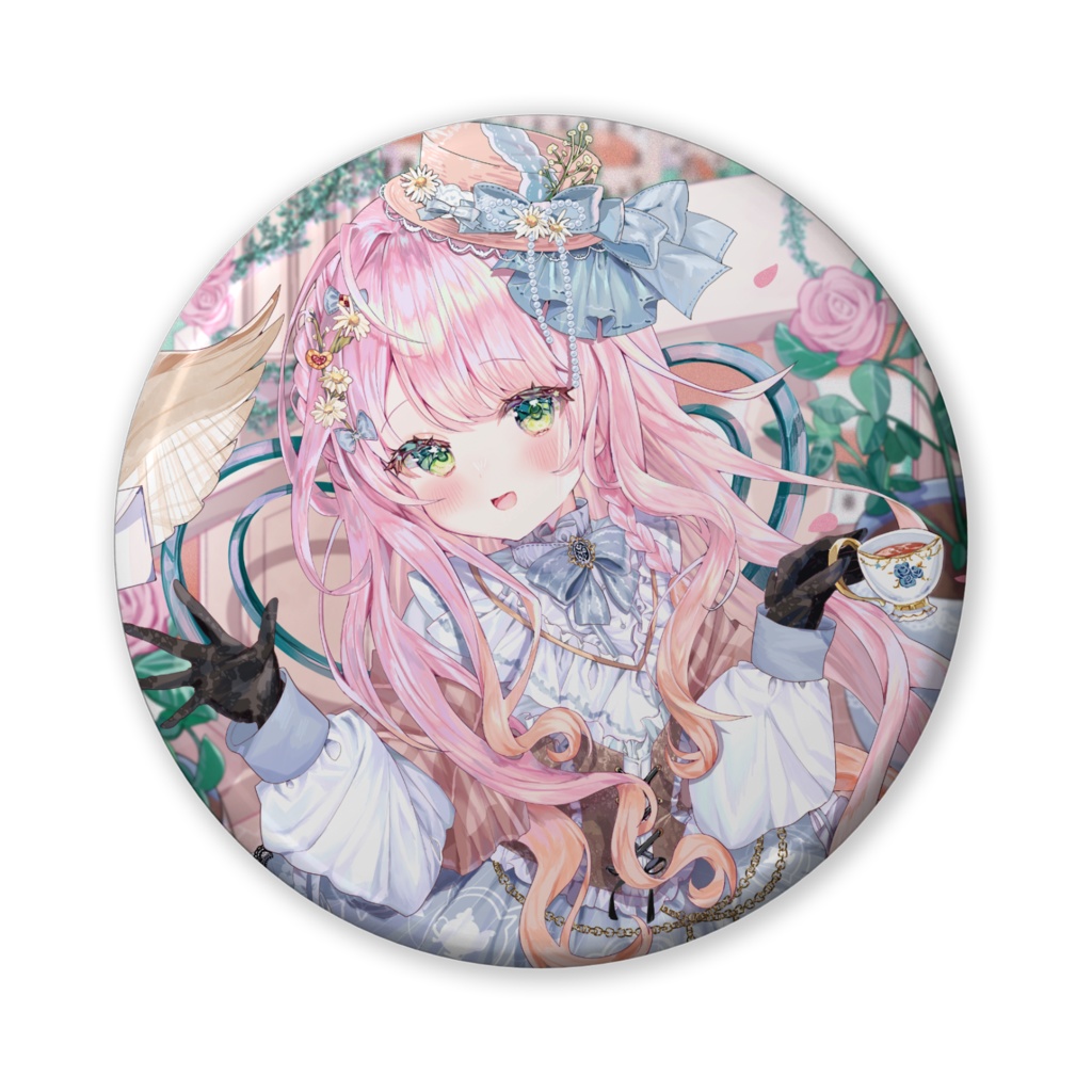 2周年記念 アメリー・カノン 缶バッジ #AmelieKanon 2nd Anniversary Button