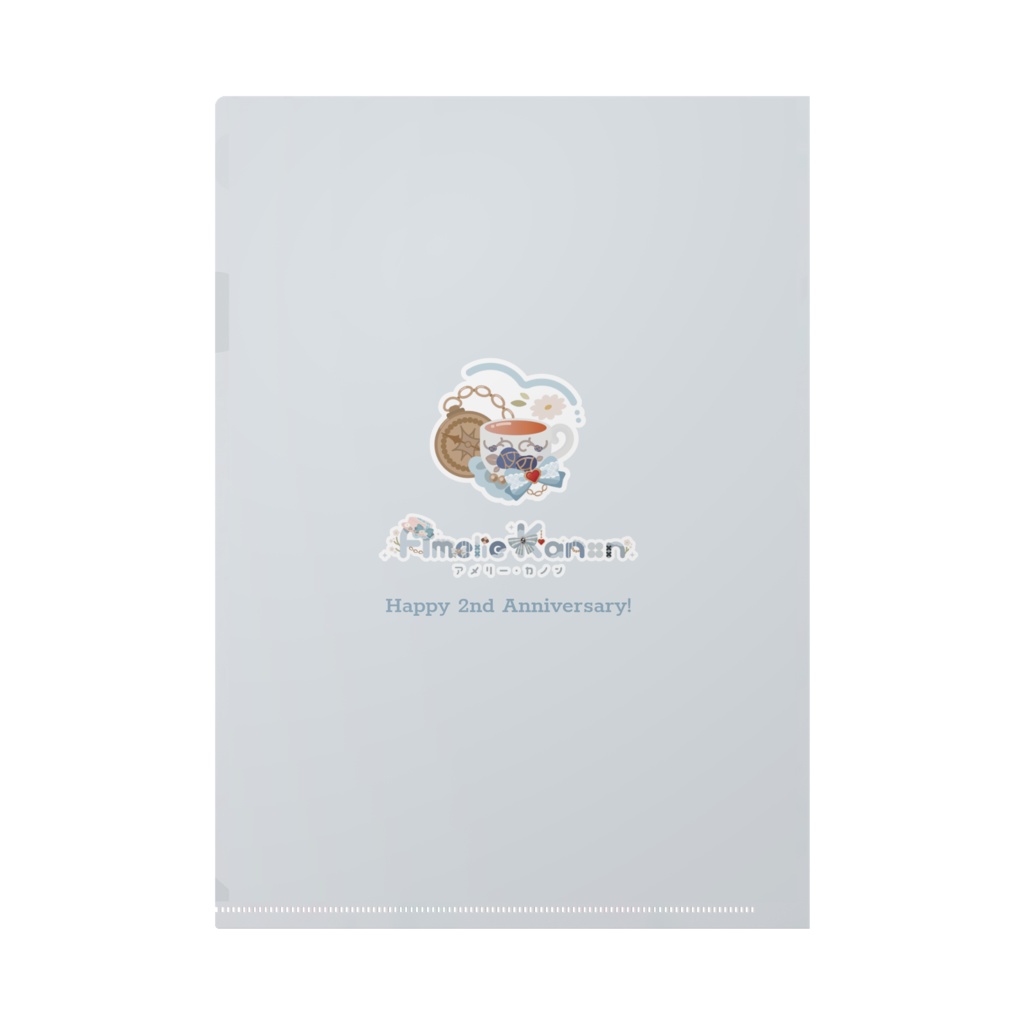 2周年記念 アメリー・カノン クリアファイル #AmelieKanon 2nd Anniversary Clear File Folder