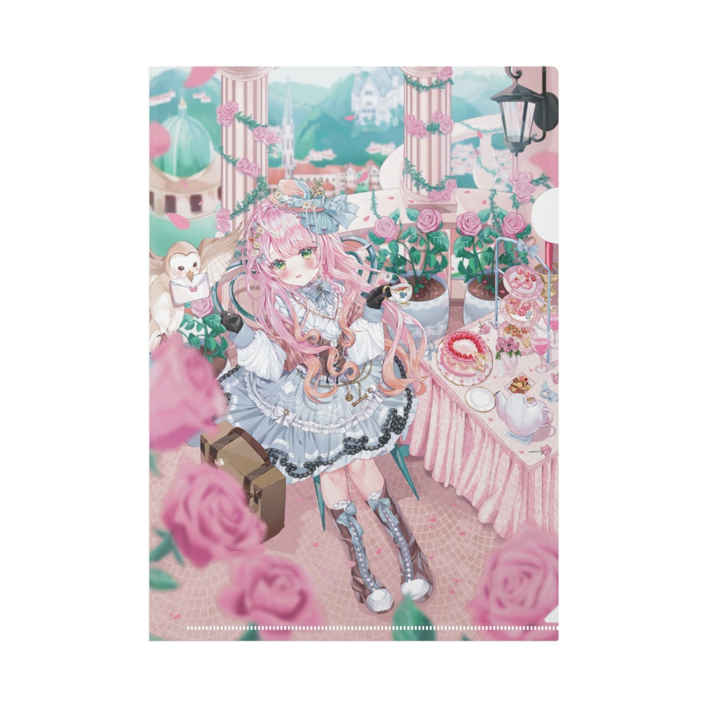 2周年記念 アメリー・カノン クリアファイル #AmelieKanon 2nd Anniversary Clear File Folder