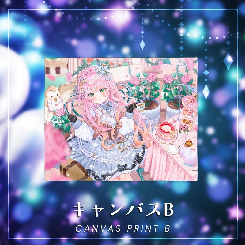 2周年記念 アメリー・カノン F3キャンバス (全2種) #AmelieKanon 2nd Anniversary Canvas Print F3 (2 ver)