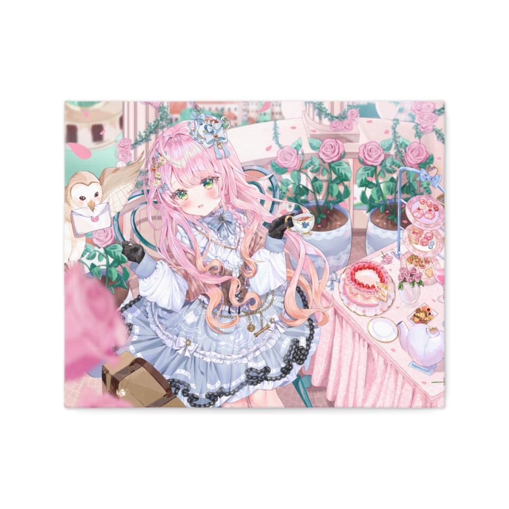 2周年記念 アメリー・カノン F3キャンバス (全2種) #AmelieKanon 2nd Anniversary Canvas Print F3 (2 ver)