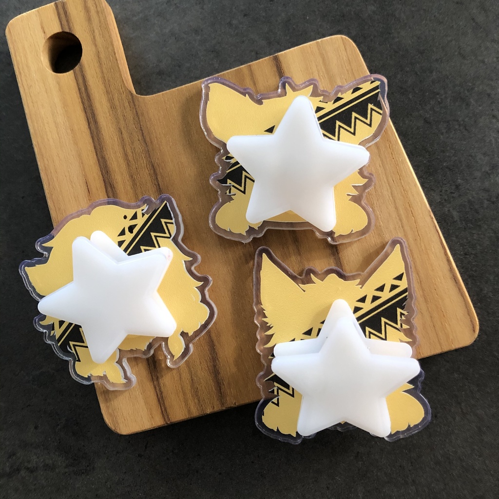 ツイステきょろっとアクリル プレート★サバナクロー寮/レオナ/ラギー/ジャック(クリップ・マグネット)