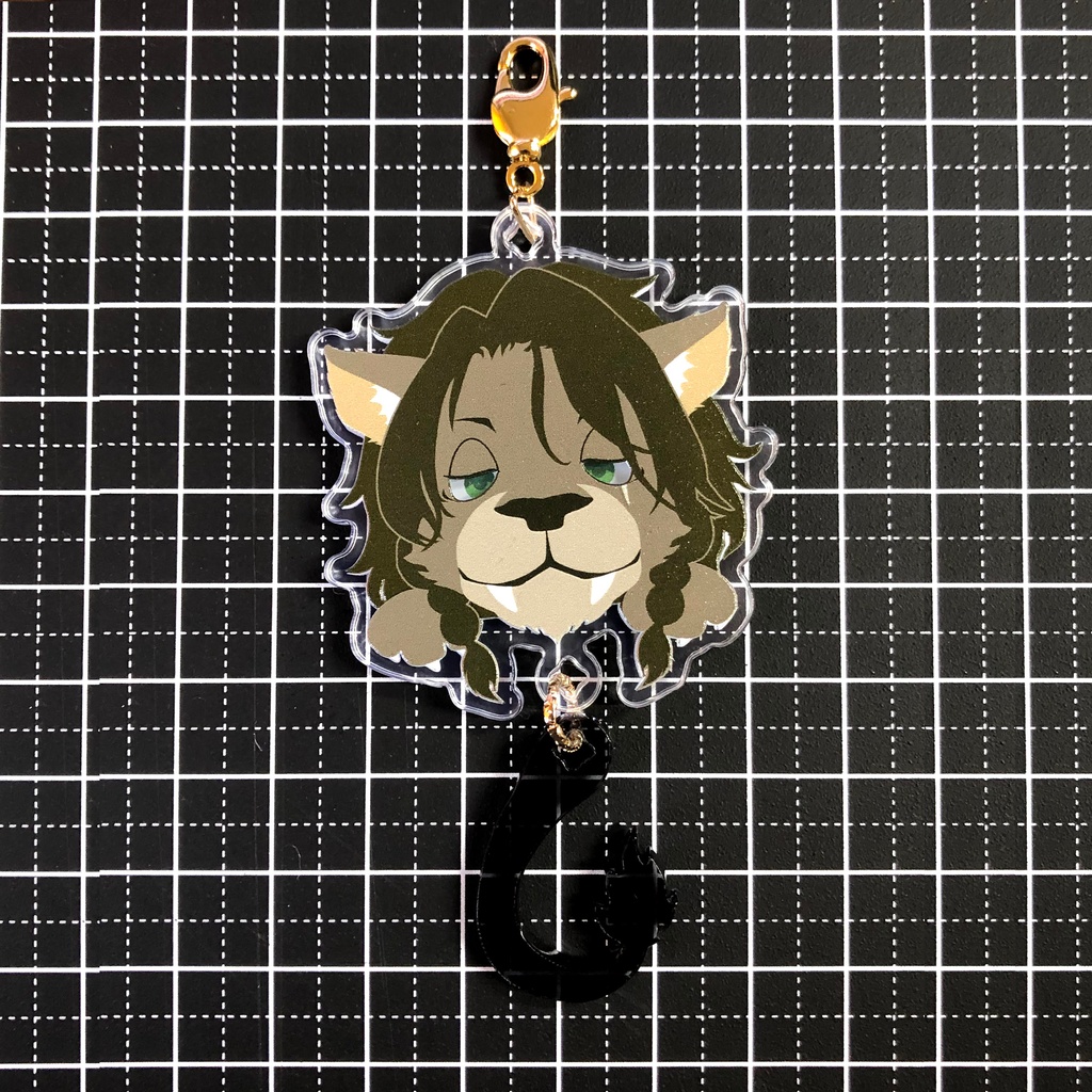 ツイステきょろっとアクリル キーホルダー★サバナクロー寮/レオナ/ラギー/ジャック