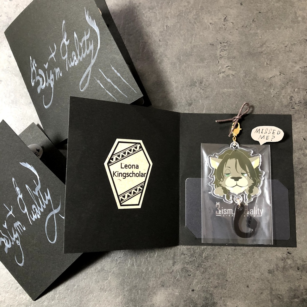 ツイステきょろっとアクリル キーホルダー★サバナクロー寮/レオナ/ラギー/ジャック