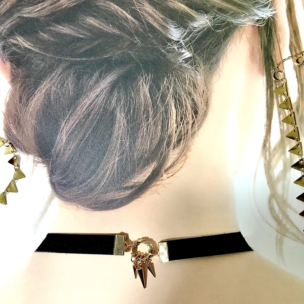 サバナクロー寮イメージアクセサリー クロー マスク チェーン