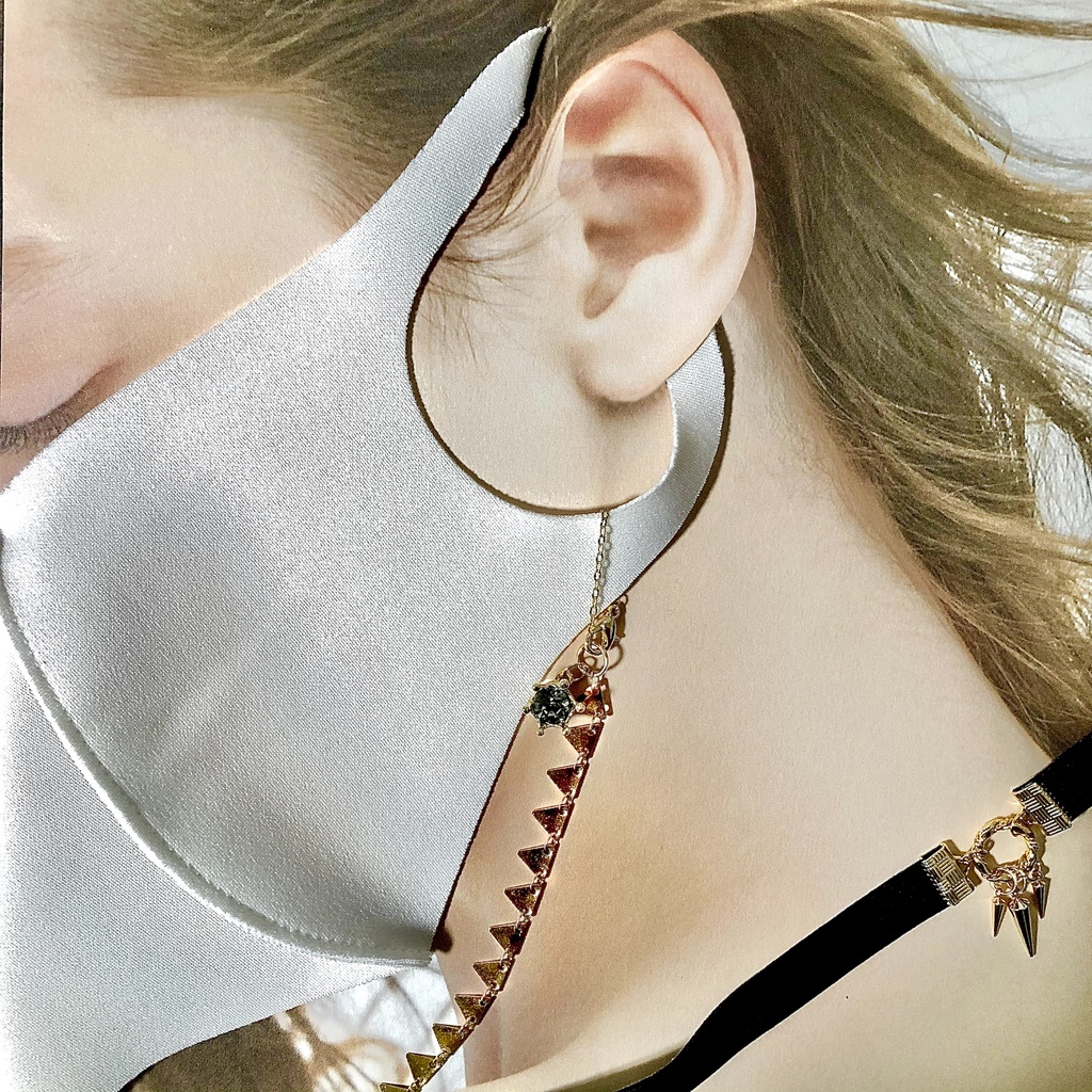 サバナクロー寮イメージアクセサリー クロー マスク チェーン