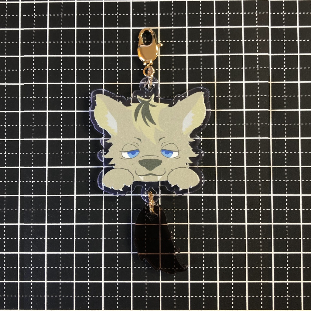 ツイステ アクリル テール キーホルダー★サバナクロー寮/レオナ/ラギー/ジャック