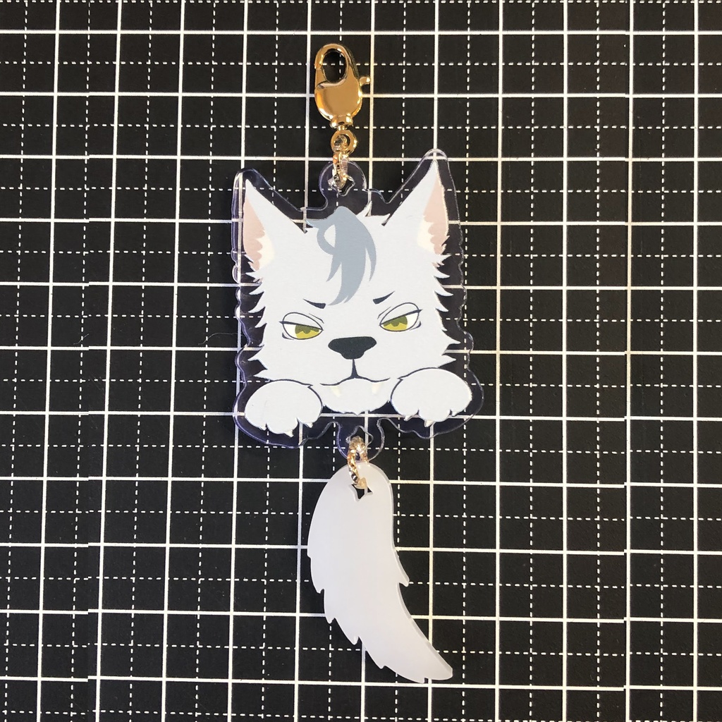 ツイステ アクリル テール キーホルダー★サバナクロー寮/レオナ/ラギー/ジャック