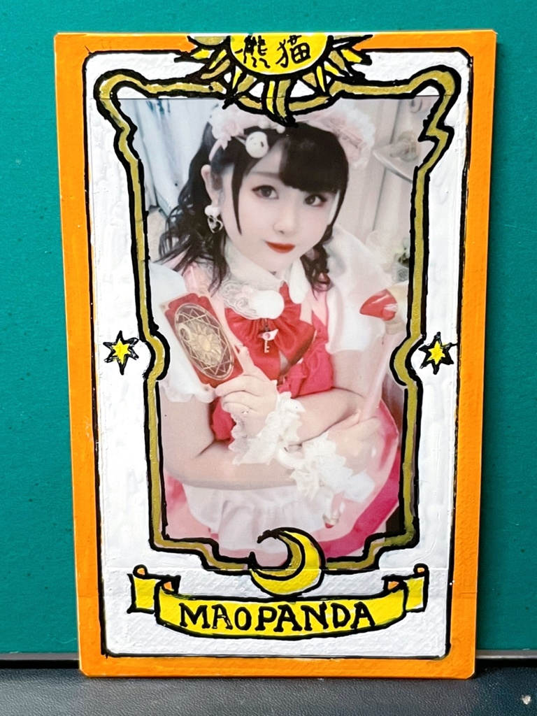 ふくよカフェメイド服チェキ②