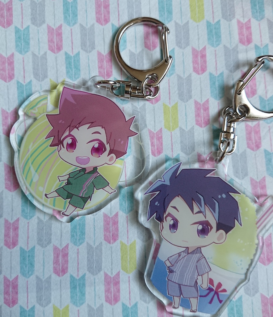 縁日アクリルキーホルダー(2種)