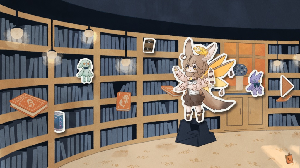 【フリーゲーム】図書館より愛を込めて