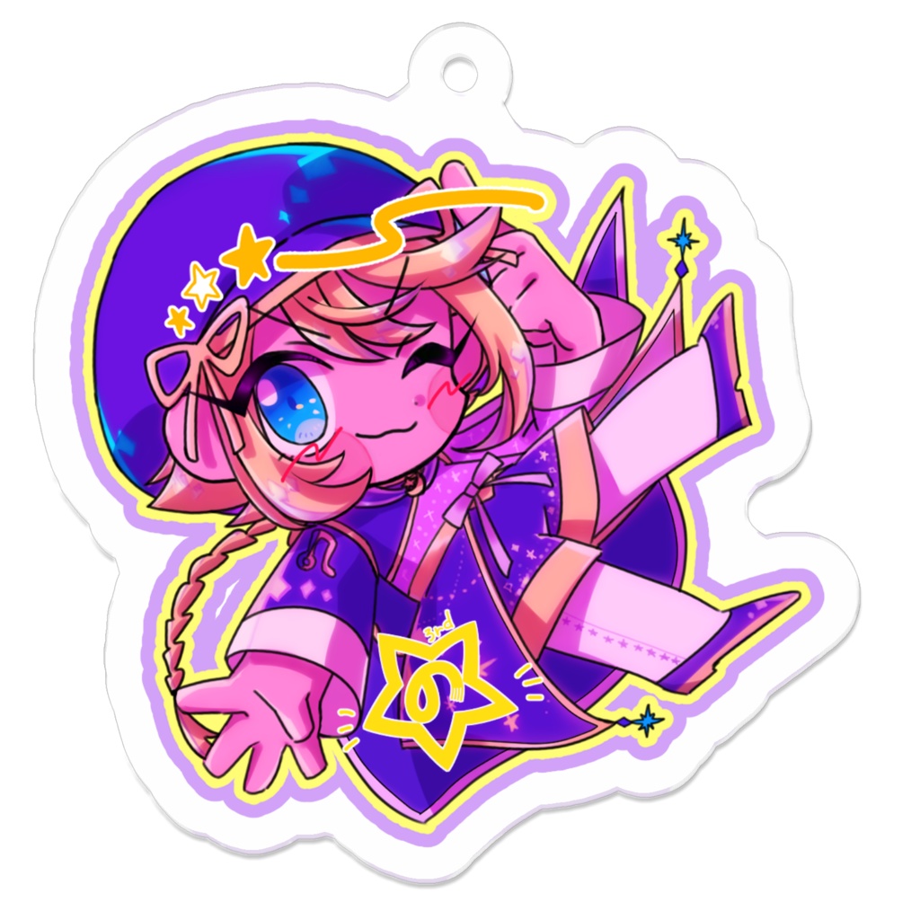 【星野うみ】3rdANNIVERSARYアクキー🚀【#Vtuber】