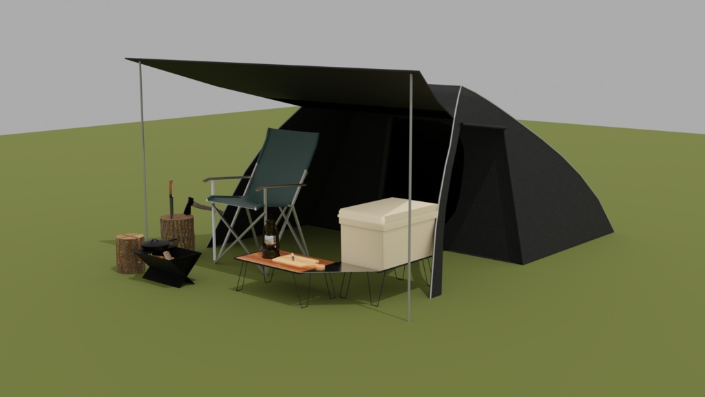 キャンプセット