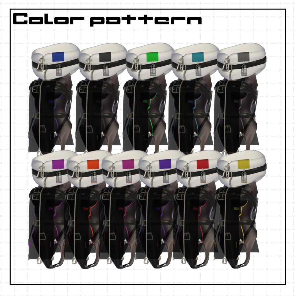 SALE!!【8アバター対応】CONTAINMENT UNIT C-00