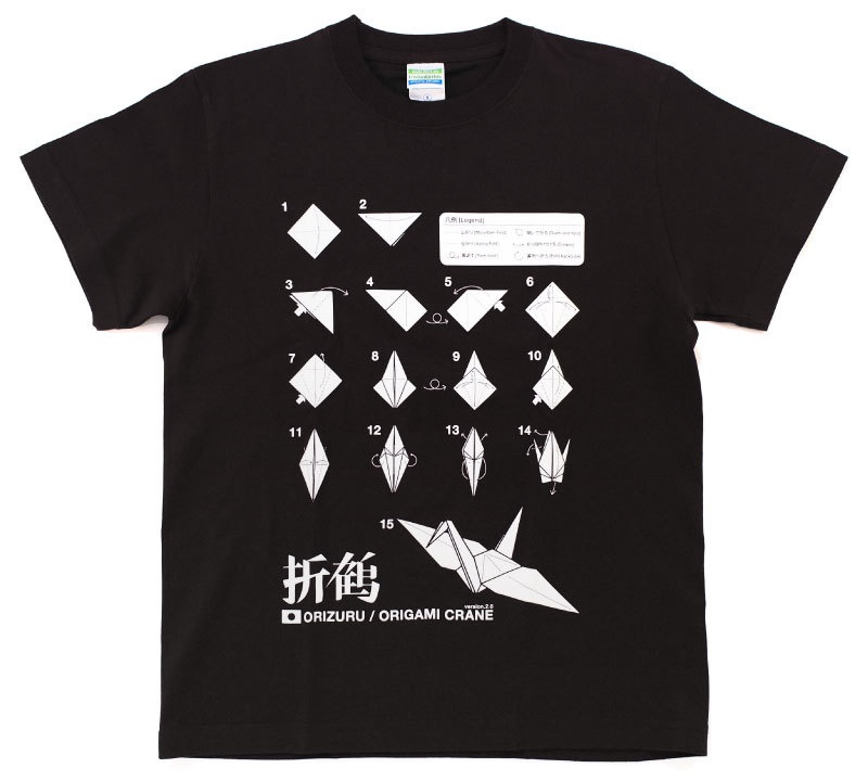 「折鶴」Tシャツ