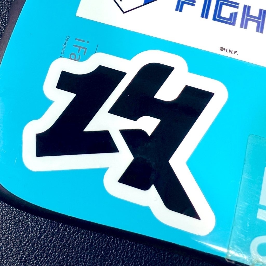 「攻」ステッカー / アクキー