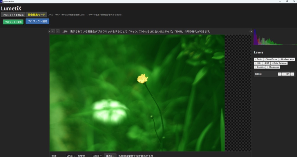 📸 WebGPU RAW現像アプリ|高速 × 直感 × 高画質のフォトエディタ
