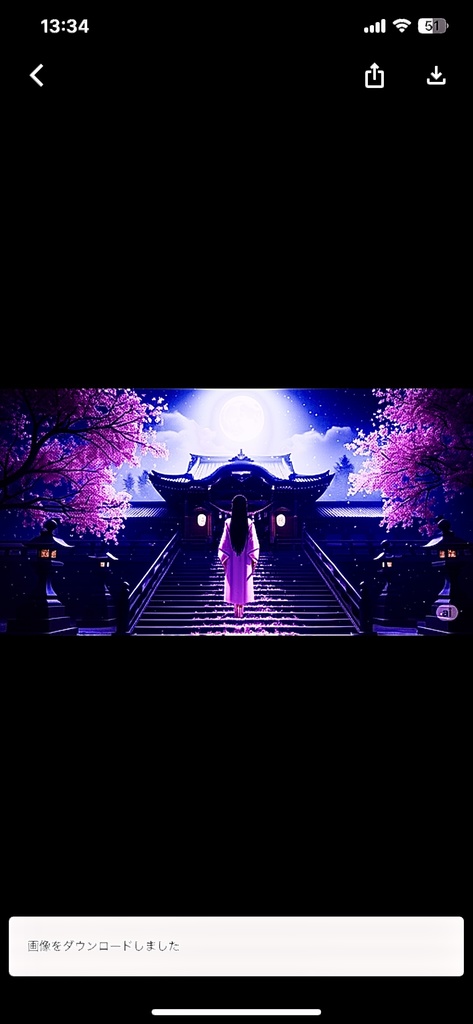 和風幻想少女 -AI Art Collection Vol.1-|夜の神社と巫女たちの物語