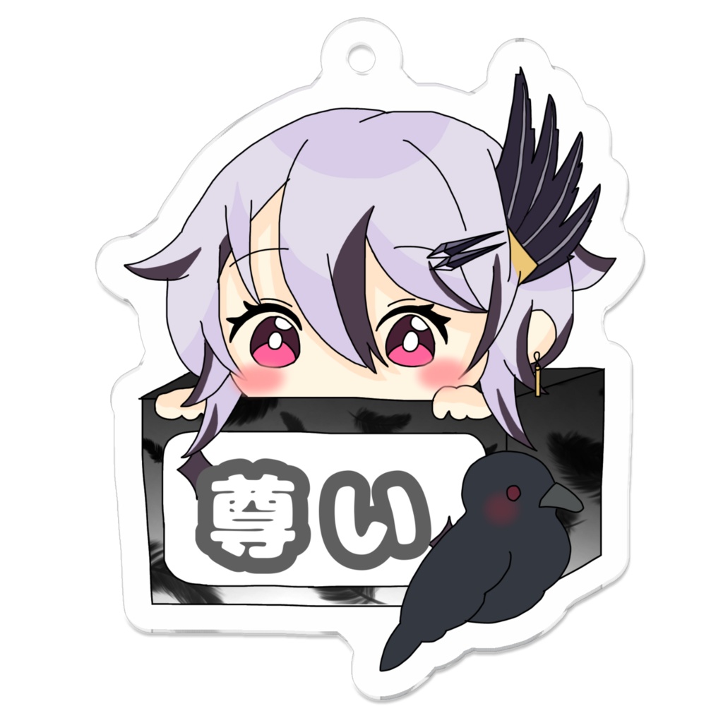 箱入りライバーアクリルキーホルダー No.01八咫澪 玲