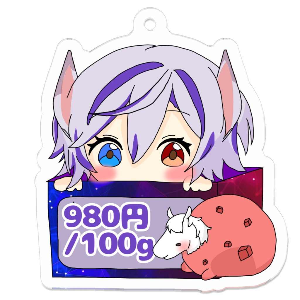 箱入りアクリルキーホルダー No.00 呂布壊命