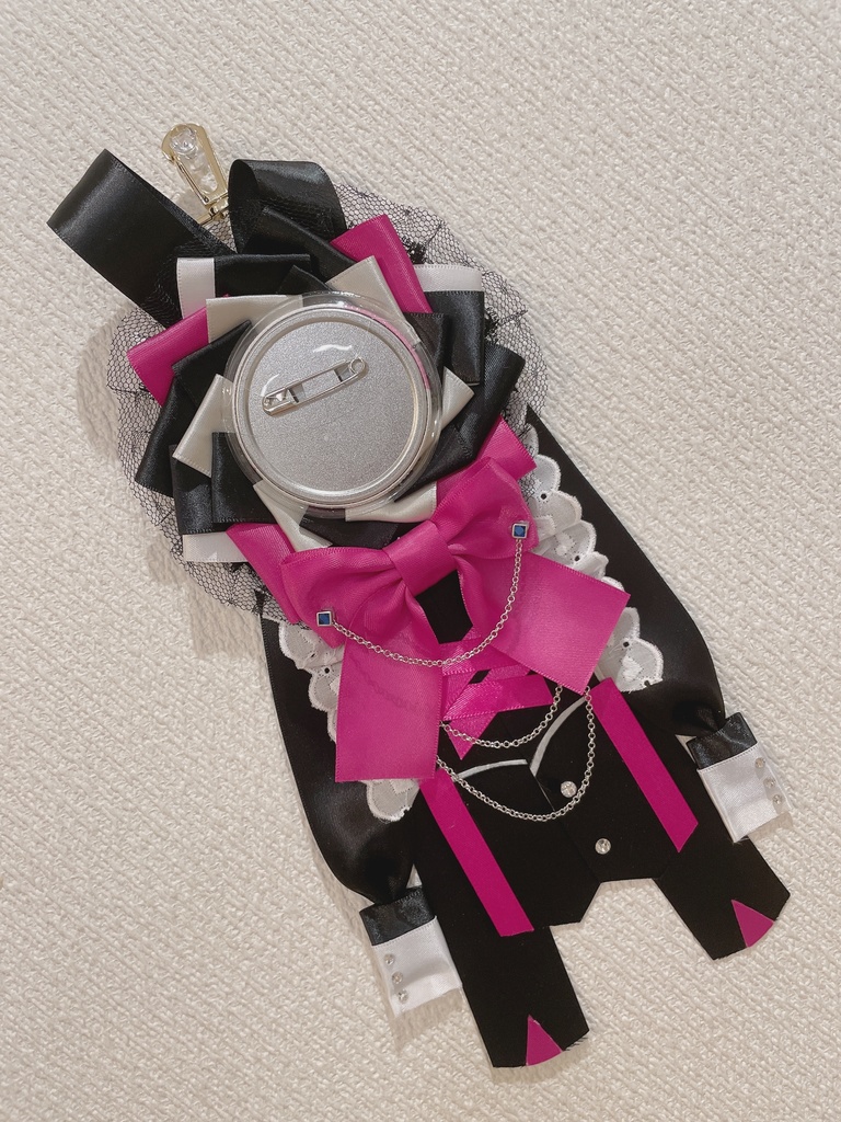 あんスタ イメージロゼット ブラック×ピンク