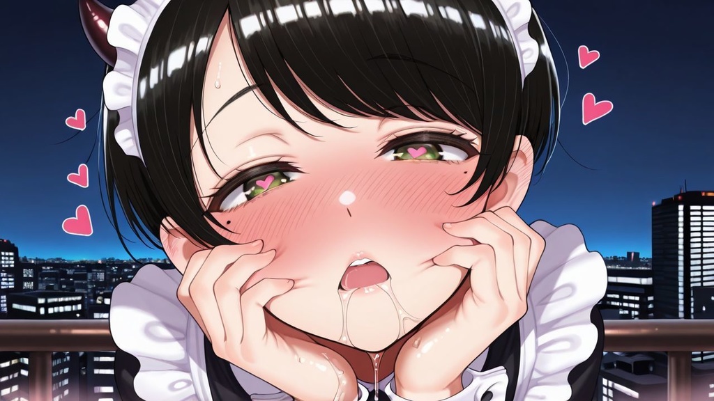 サキュバス③キスしてほしい③