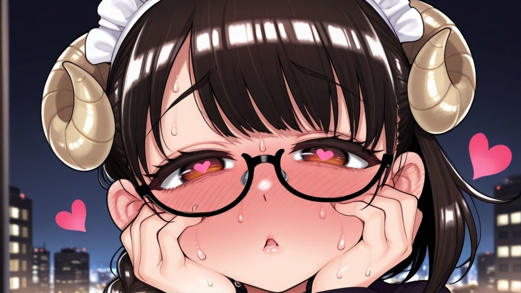 サキュバス③キスしてほしい③