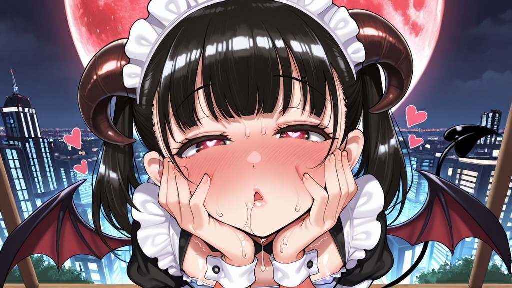 サキュバス③キスしてほしい③