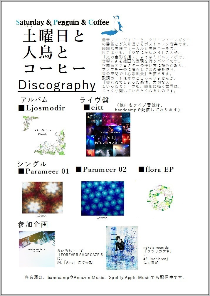 【委託】土曜日と人鳥とコーヒー「Ljósmóðir」