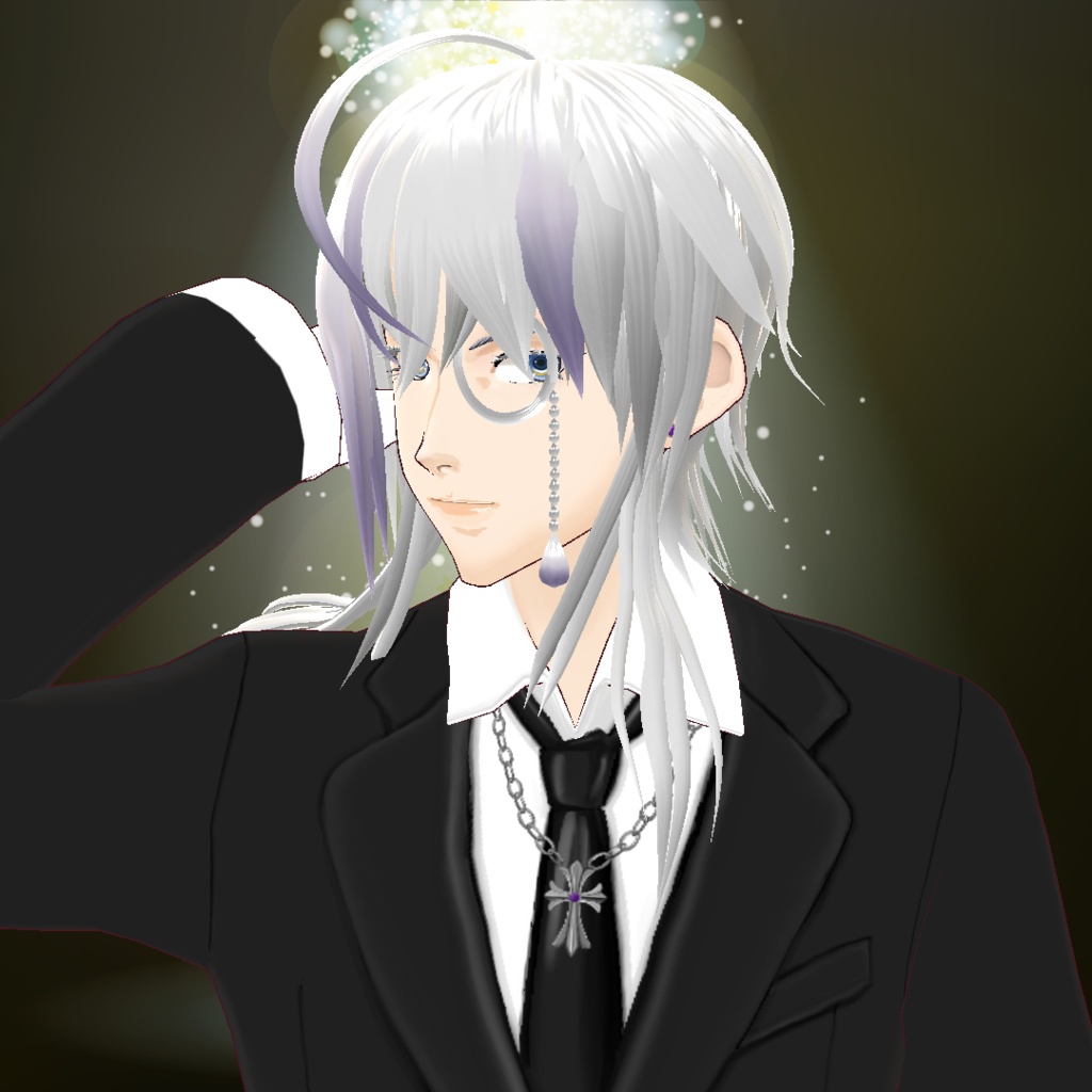 【VRoid衣装】Vtuber藤咲紫音ジャケットセット