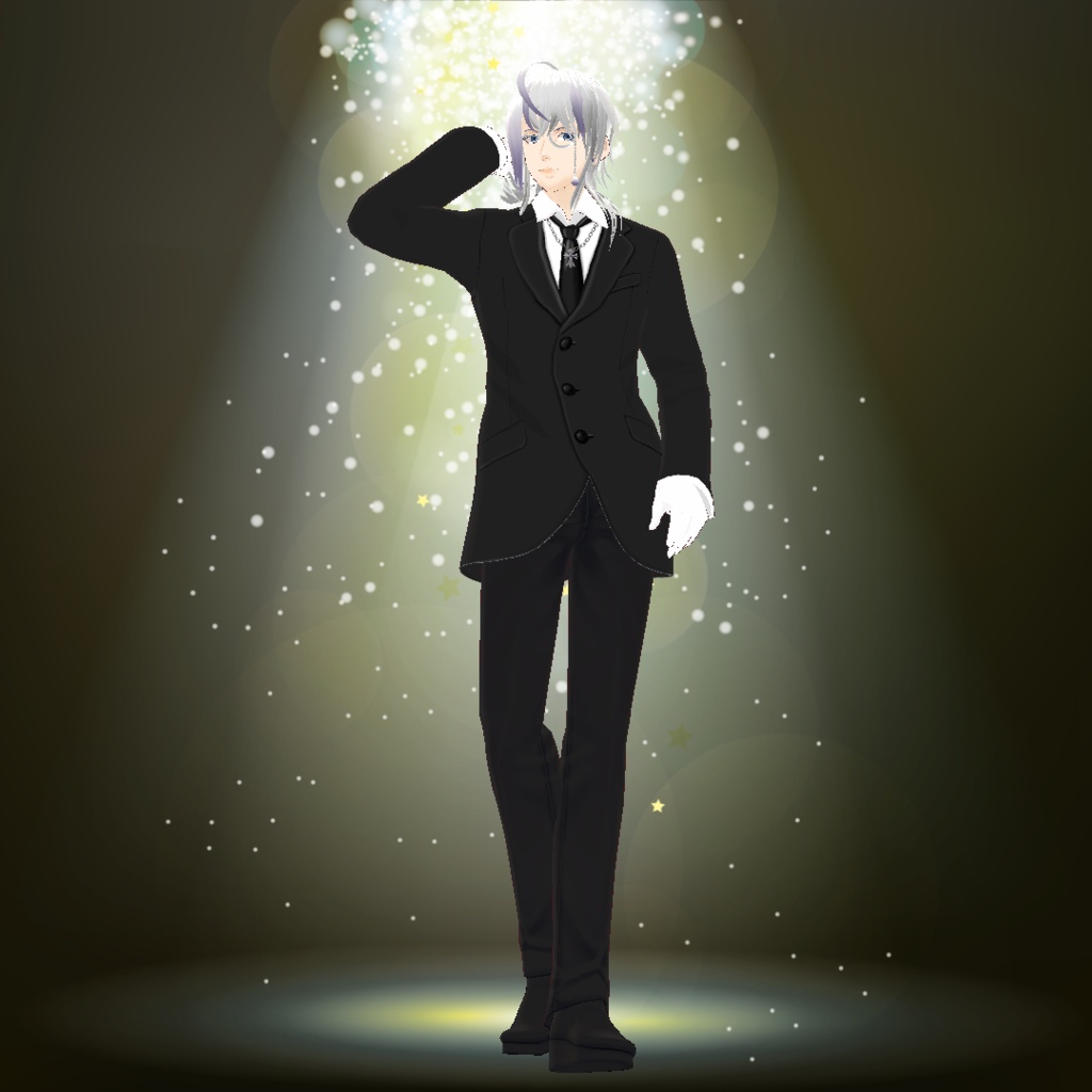 【VRoid衣装】Vtuber藤咲紫音ジャケットセット