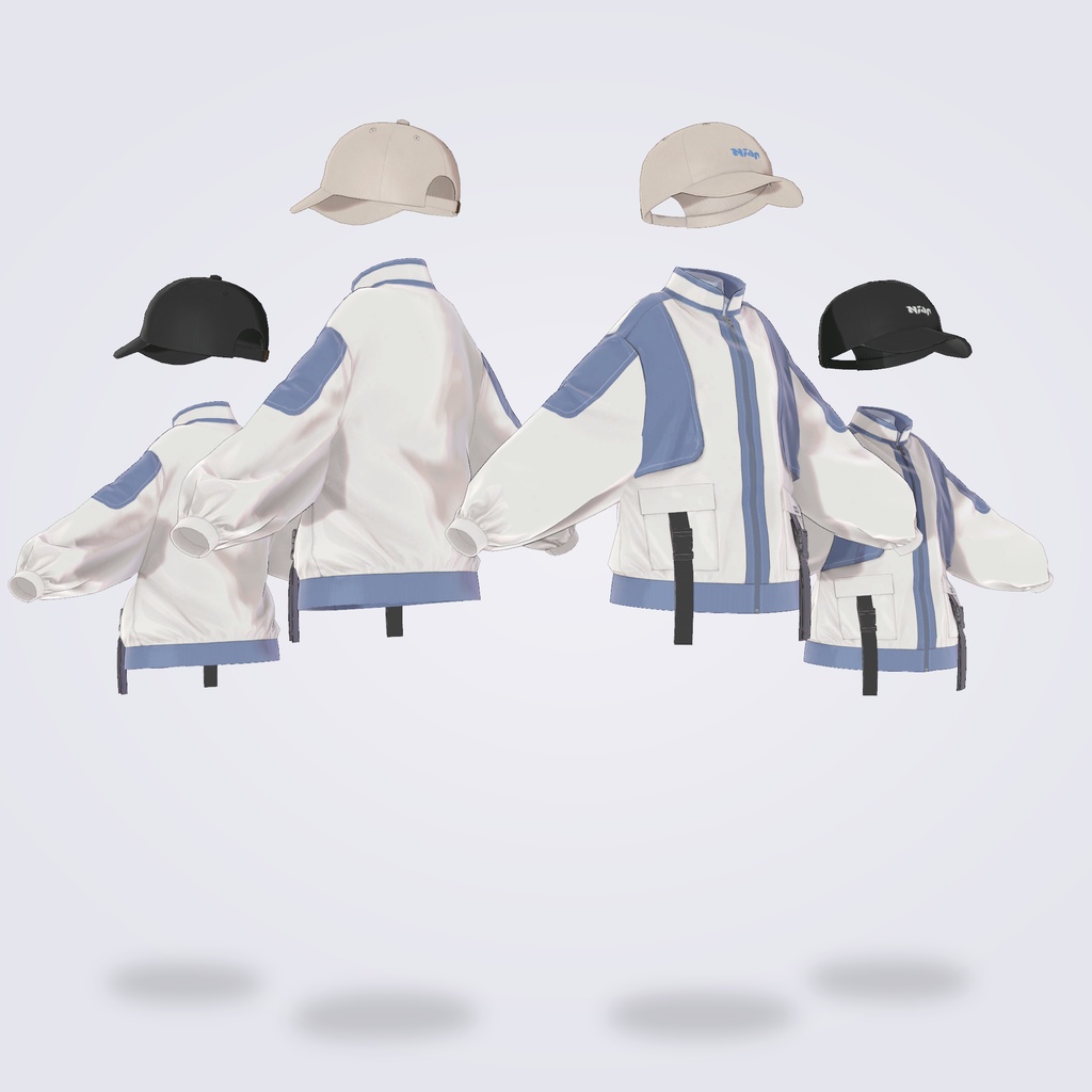 【VRC対応3D服飾モデル】 Niar -Virtual Edition 2022- ver.1.03