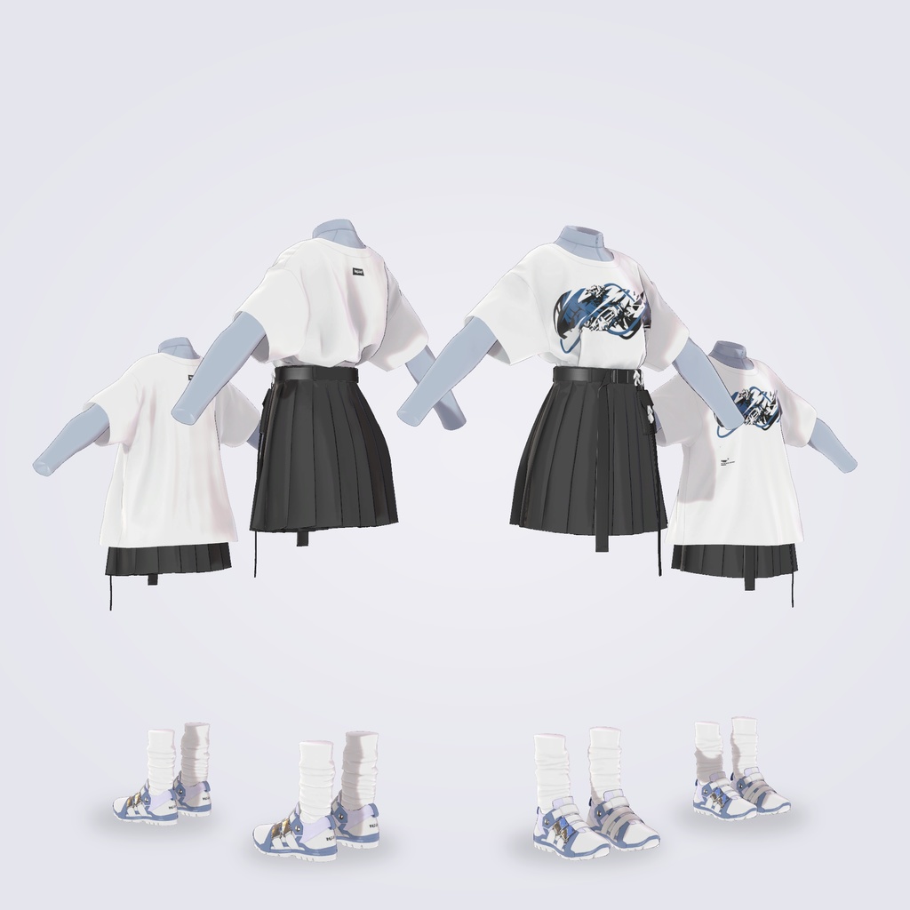 【VRC対応3D服飾モデル】 Niar -Virtual Edition 2022- ver.1.03
