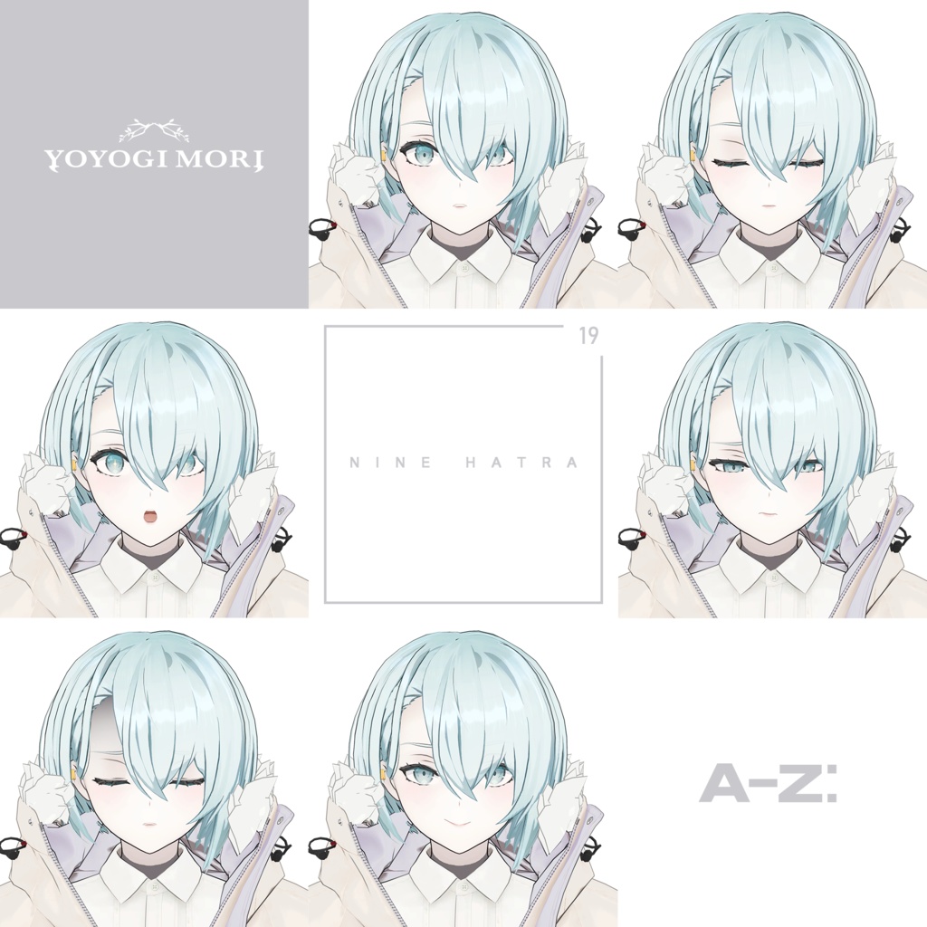 【VRC / VRM 対応3Dモデル】TUNER ver5.00