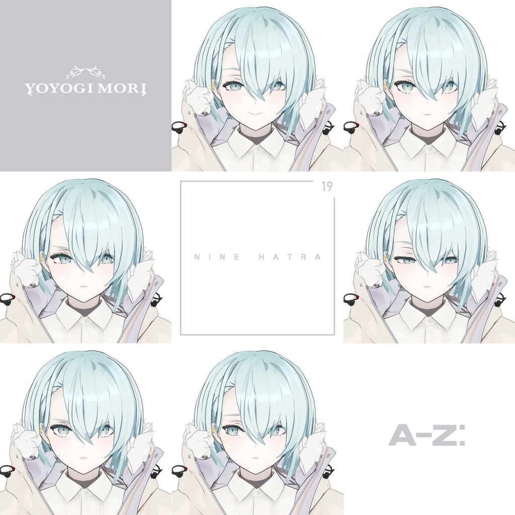 【VRC / VRM 対応3Dモデル】TUNER ver5.00