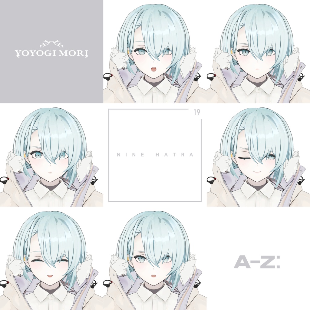 【VRC / VRM 対応3Dモデル】TUNER ver5.00