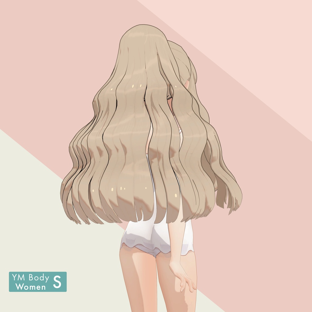 【VRC / VRM 対応3Dモデル】茉弥 ver1.04