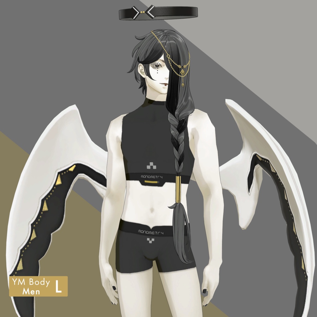 【VRC / VRM 対応3Dモデル】Haysblanks ver1.03